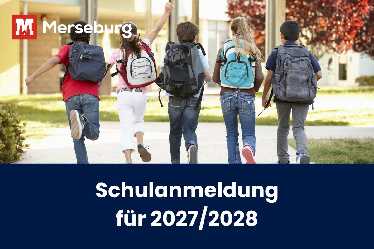 begeistert rennende Grundschüler von hinten, unter dem Bild der Titel des Artikels
