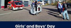 Großer Andrang bei der Feuerwehr © Pressestelle beitragsbild girls and boys day 2