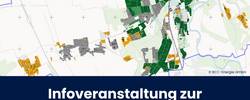 Beitragsbild Wärmeplanung © Stadt Merseburg Titelbild mit Titel des Artikels vor einer Übersichtskarte der Wärmeplanung