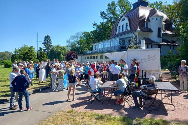 kurzer stopp am bootshaus