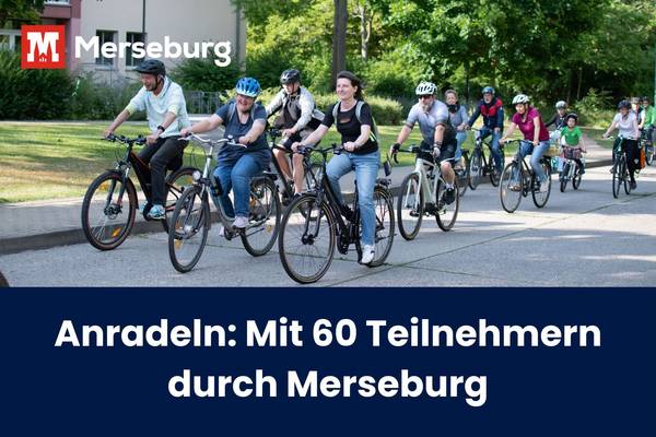 Beitragsbild Anradeln © Julia Bachmann / Stadt Merseburg beitragsbild anradeln